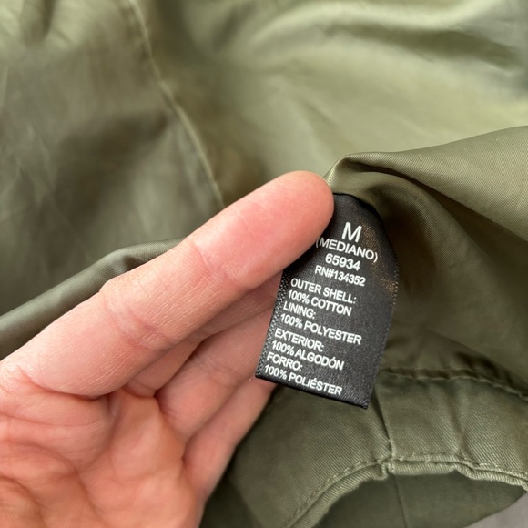 2Sable | Cargo Coat w/Hood & Drawstring Waist - Size M - Picture 8 of 9